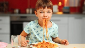 Mushroom and Mince Blended Spaghetti