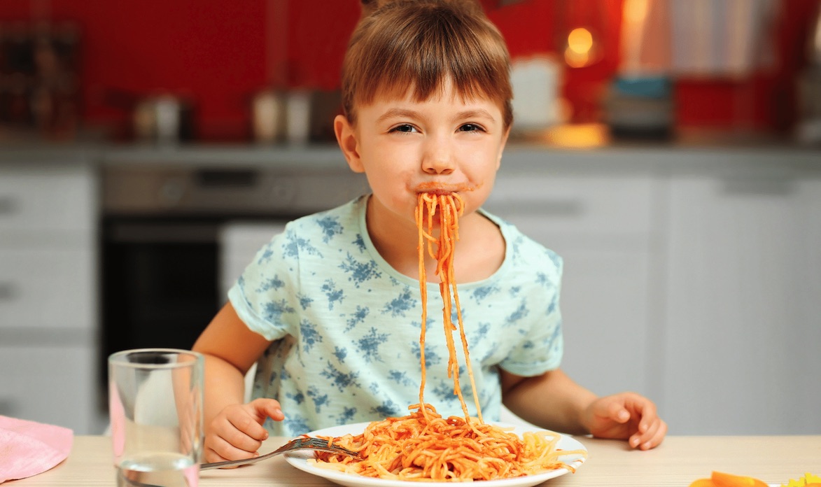 Mushroom and Mince Blended Spaghetti