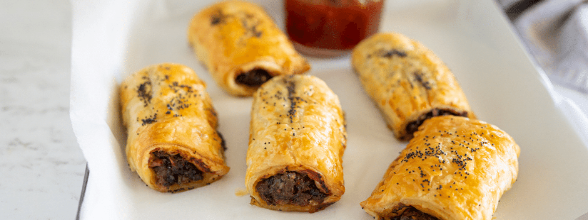 The Blend – Lamb and Mushroom Blended Sausage Rolls