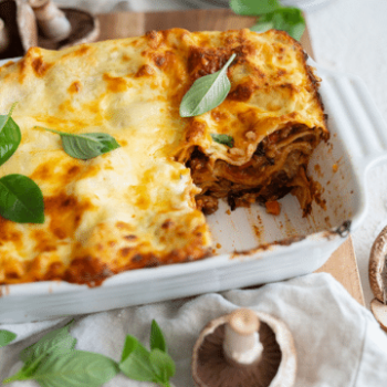 The Blend Recipe - Beef and Mushroom Blended Lasagne