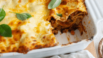 The Blend Recipe - Beef and Mushroom Blended Lasagne