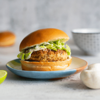 The Blend Recipe - Cajun Chicken and Mushroom Blended Burger