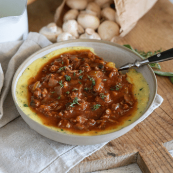 The Blend Recipe - Pork, Veal and Mushroom Blended Ragu