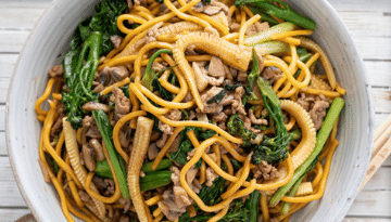 The Blend Recipe - Pork and Mushroom Blended Ginger Stir-fry