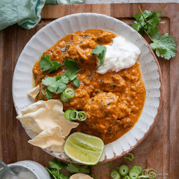 Tandoori Beef & Mushroom Blended Kofta Balls | Blenditarian