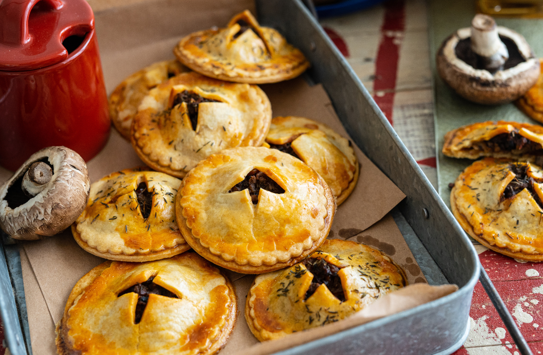 Blended Beef and Mushroom Hand Pies | Blenditarian