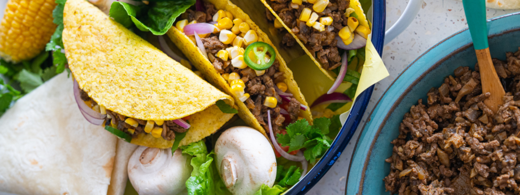 Blended Mexican Mince (for tacos, burritos and nachos) | Blenditarian
