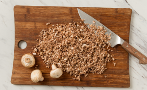 cooking mushrooms blenditarian